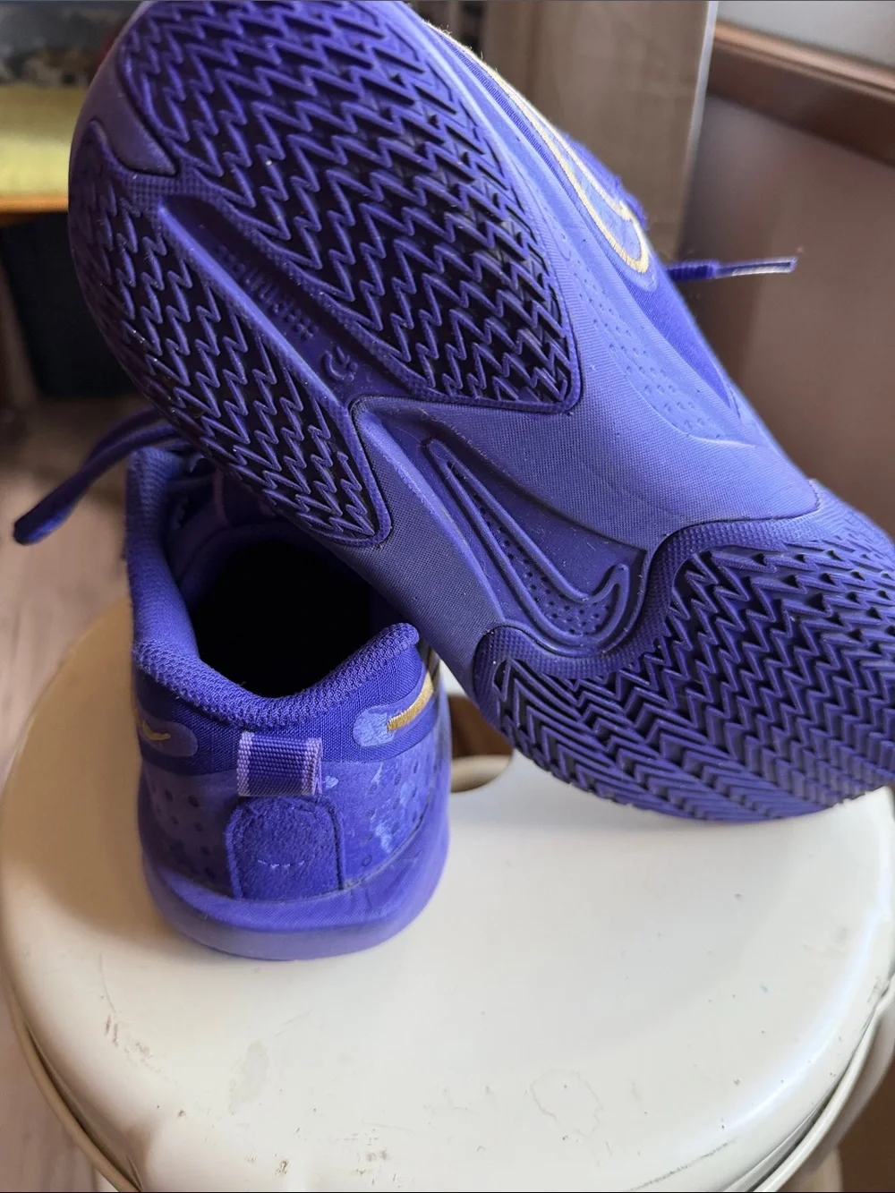 Nike G.T. Cut 3 Youth Basketball Shoes in Court Purple